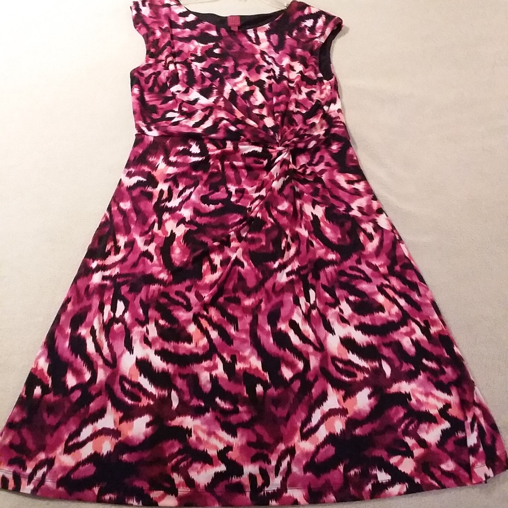 Multi print dress